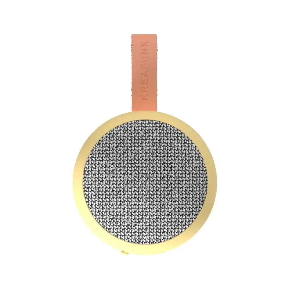 Głośnik bezprzewodowy aGo II fabric żółty Kreafunk