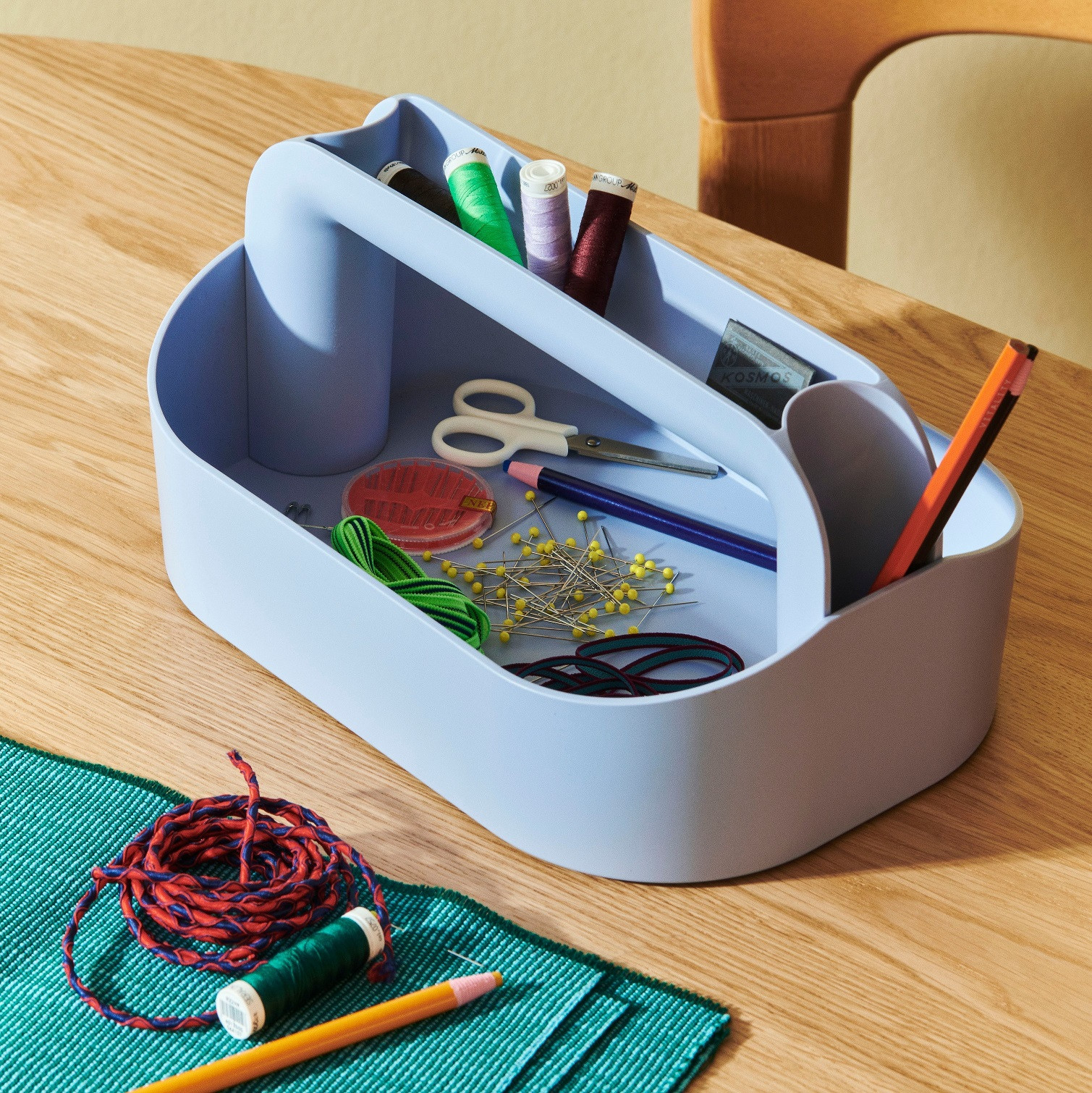 Organizer Na Biurko Z Recyklingu Szary Hay