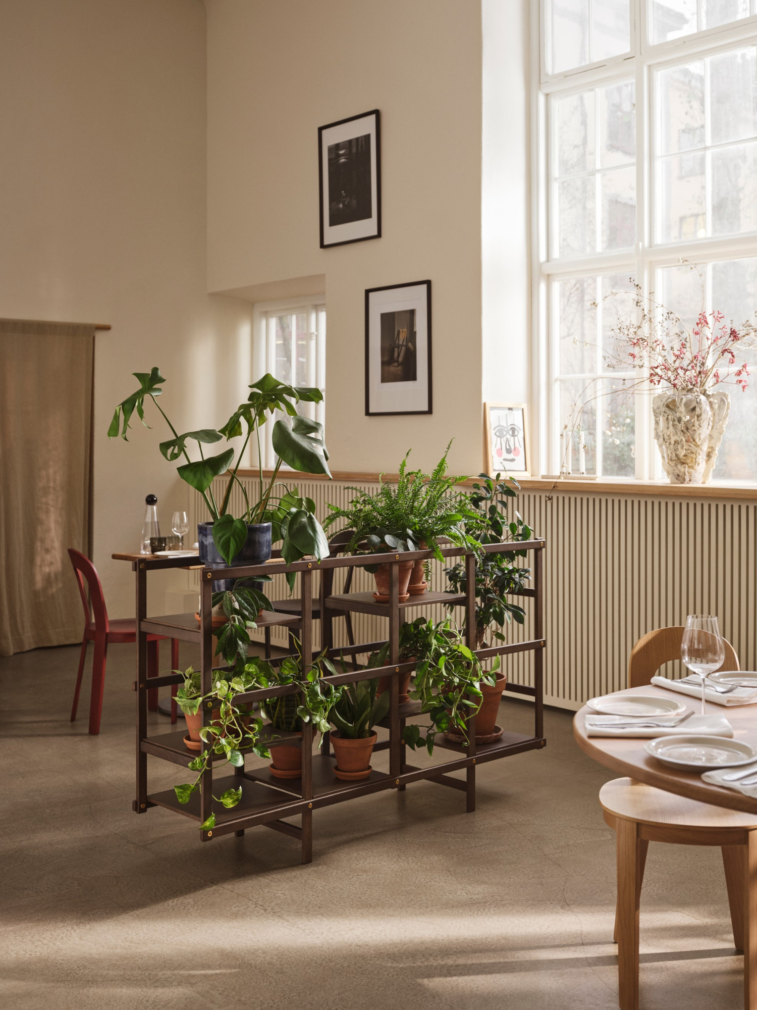 Regał Modułowy Frame Medium Ciemny Dąb Design House Stockholm