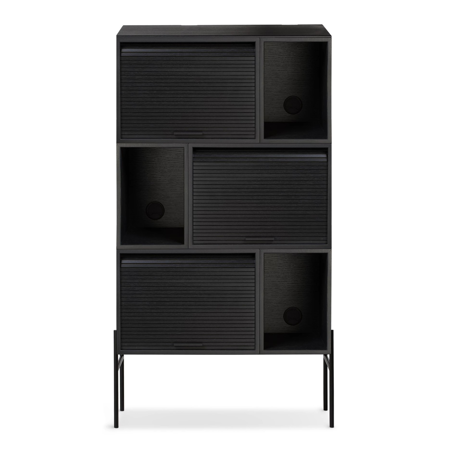 Komoda Hifive Tall Czarny Dąb Northern