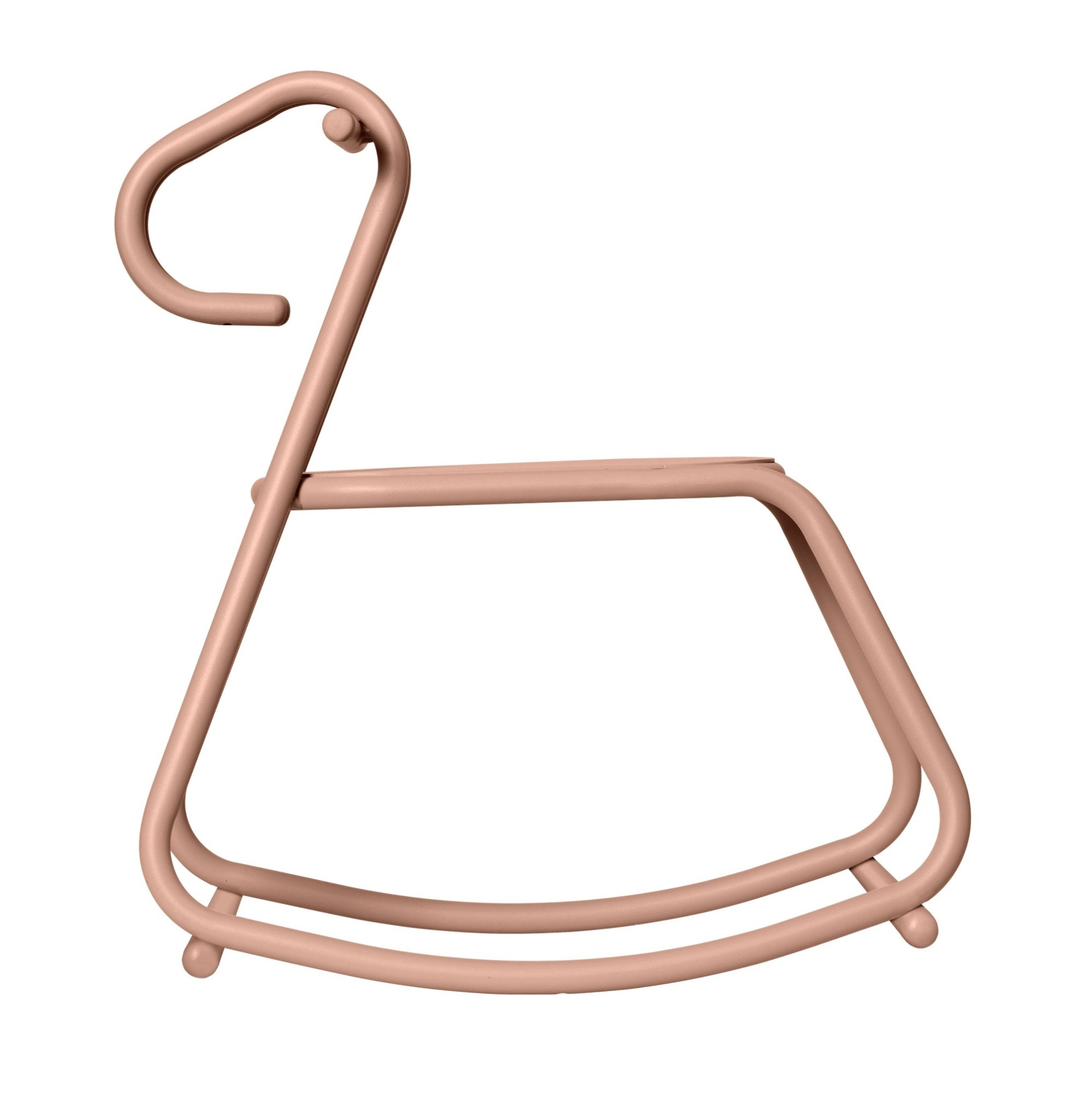 Koń Na Biegunach Lussi Różowy Ferm Living