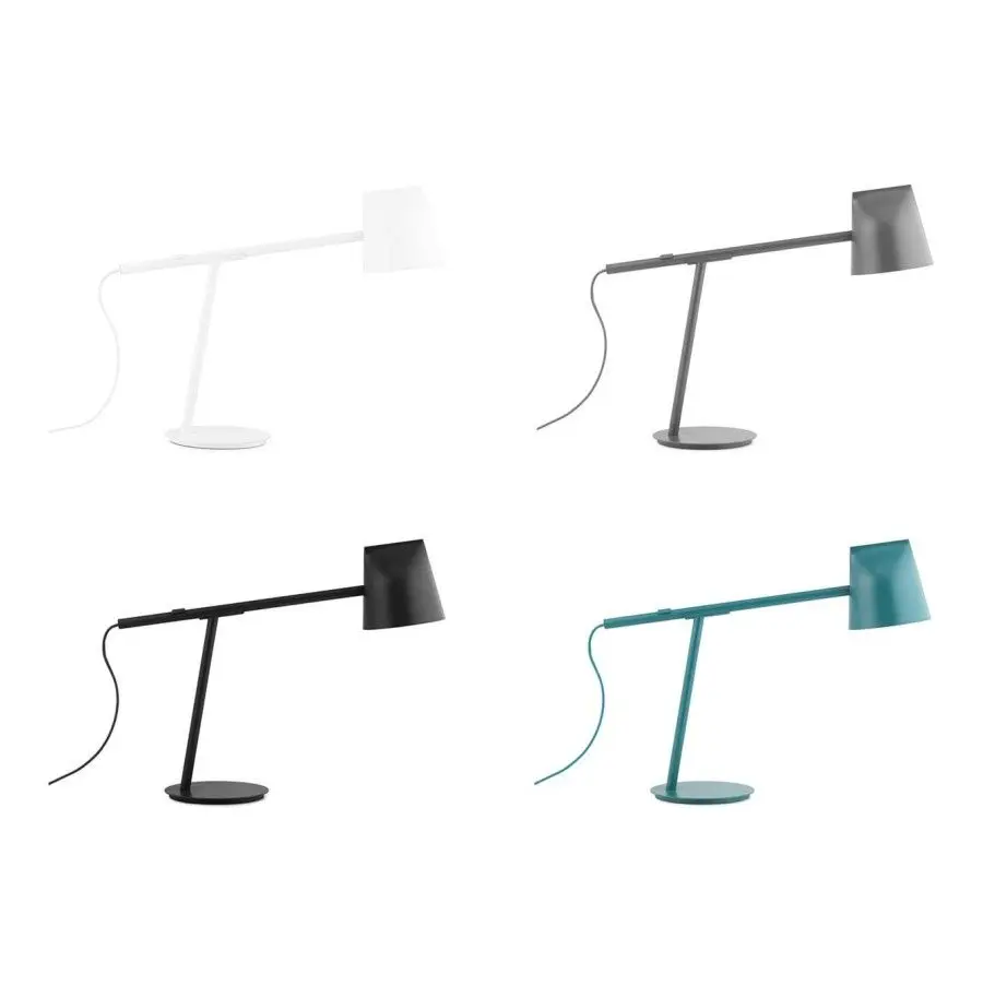 Lampa Stołowa Momento Szara Normann Copenhagen