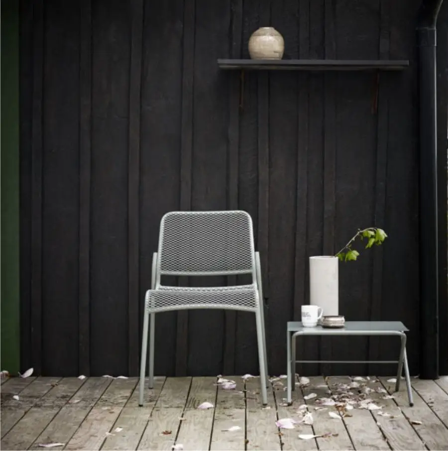 krzesło ogrodowe mira z podłokietnikami zielone skagerak