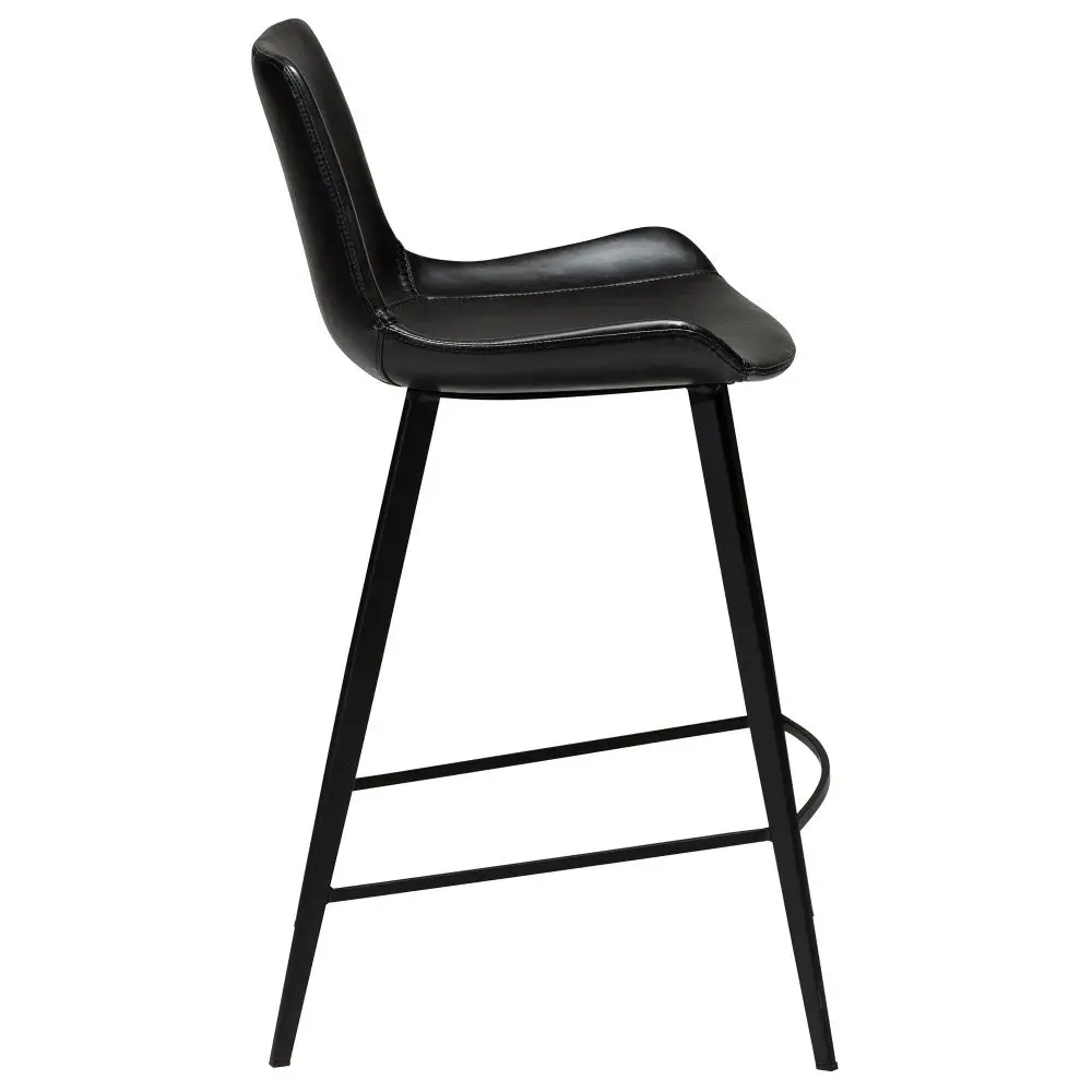 Krzesło barowe Emilio 91 cm vintage czarne