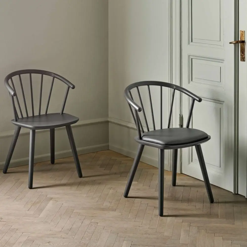 Krzesło barowe Sleek h;102 cm czarne Bolia