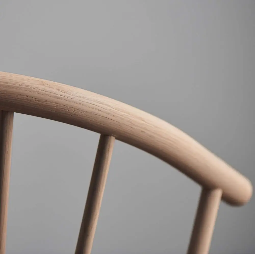 Krzesło barowe Sleek h;102 cm dąb przydymiony Bolia