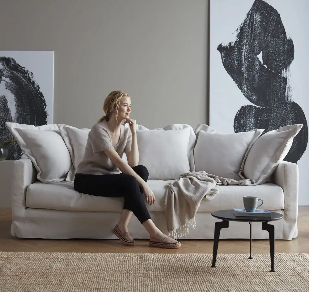Sofa rozkładana Pascala Vivus Dusty off white Innovation