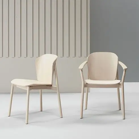 Krzesło Finn All Wood z podłokietnikami czarne Scab Design