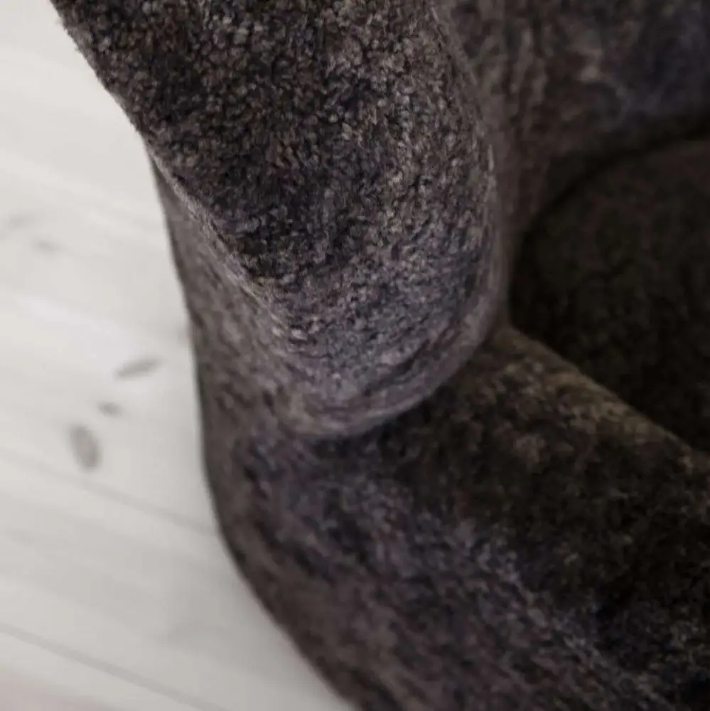 Fotel Tired Man Anthracite nóżki dąb naturalny By Lassen