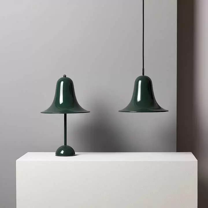 Lampa stołowa Pantop matowa czarna Verpan