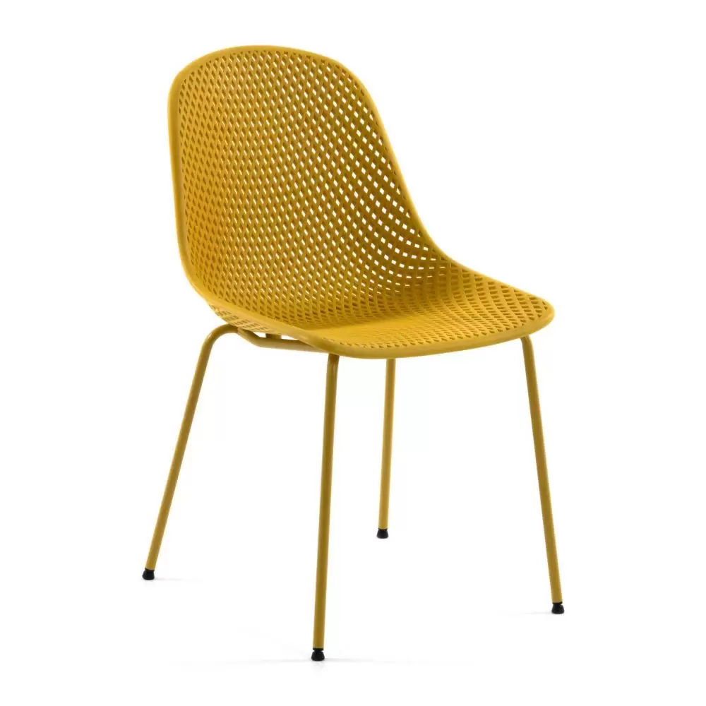Krzesło ogrodowe Nela żółte