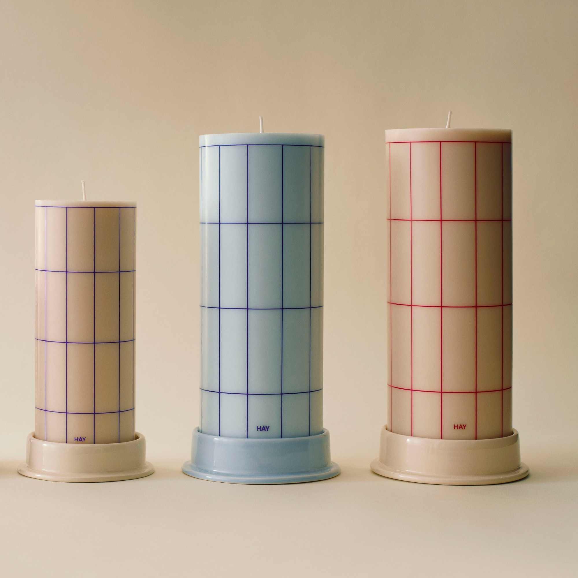 Świeca Column L Zielona Hay