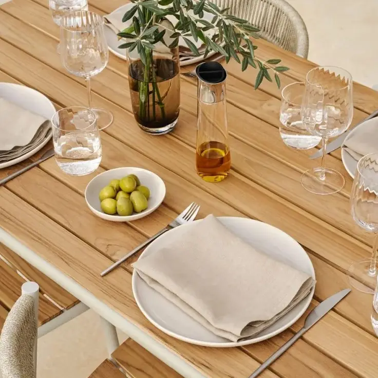 Zestaw Ogrodowy Kite Stół 160 Cm + 4 Krzesła Bolia