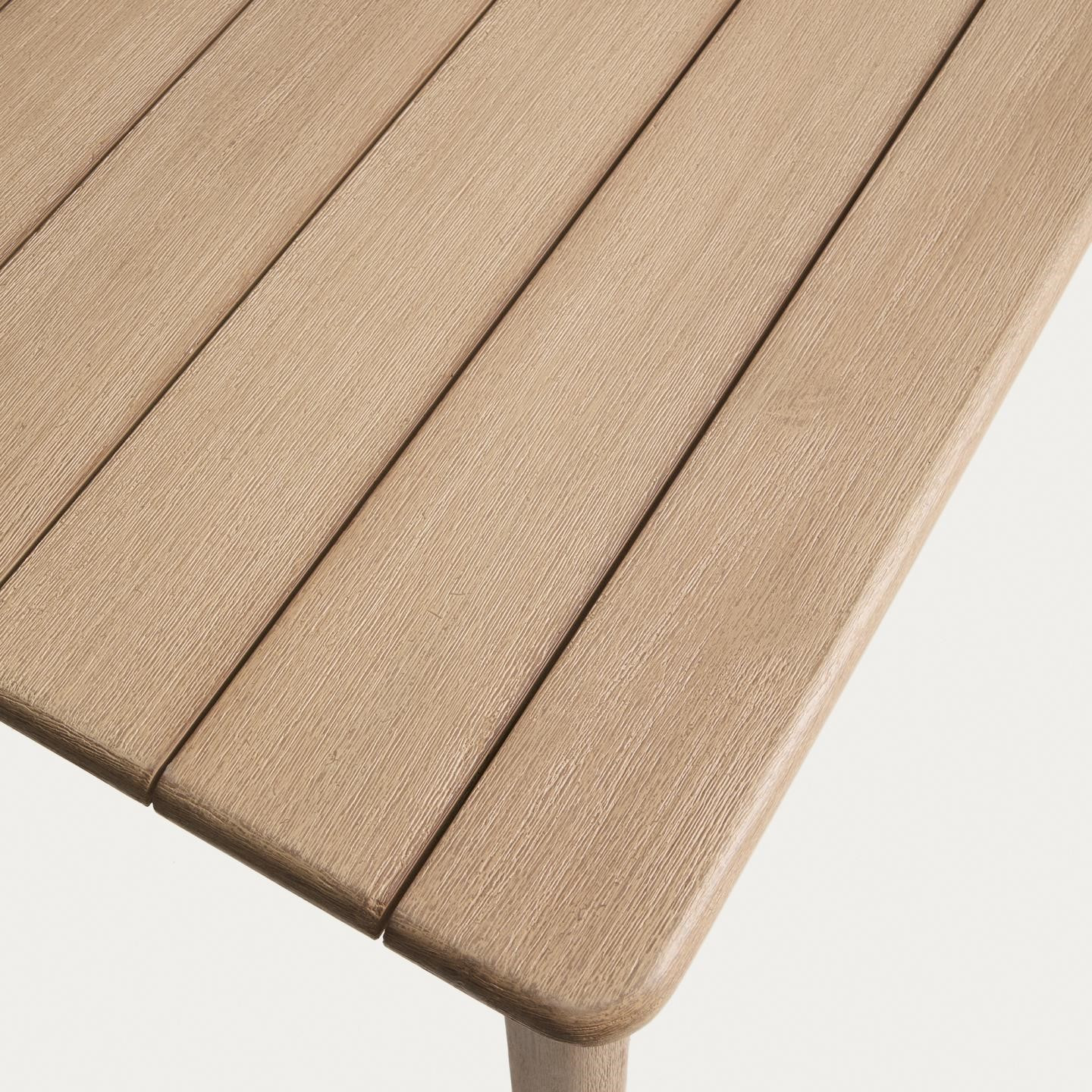 Zestaw Ogrodowy Sori Stół + 4 Krzesła Beżowy Kave Home