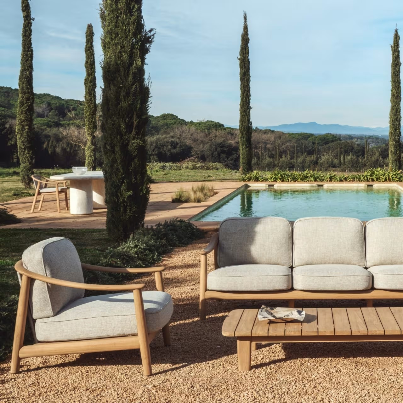 Sofa Ogrodowa Elunda 2-Osobowa Kave Home