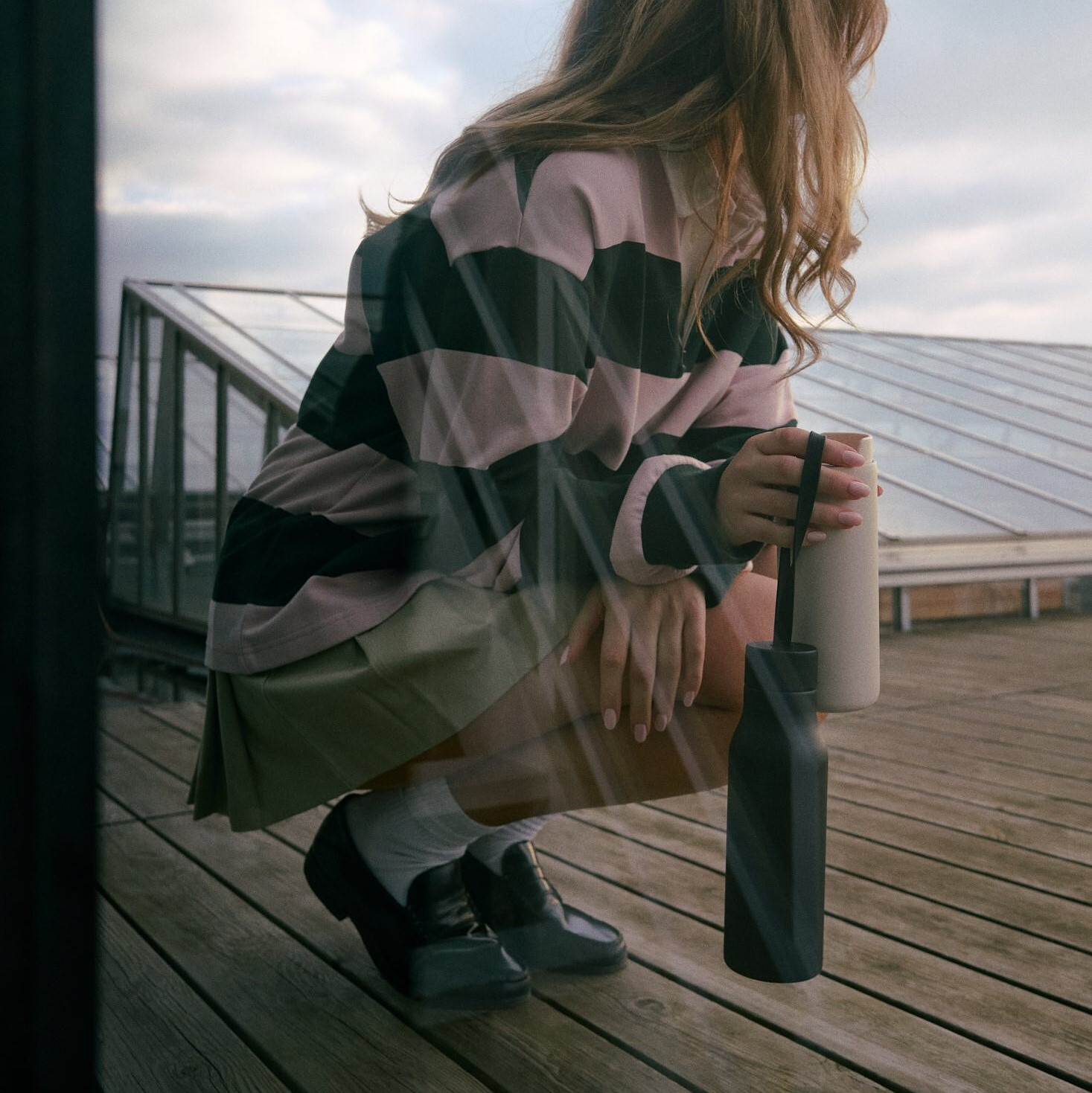 Butelka Termiczna Re-Hydrate 0,5 L Czarna Eva Solo