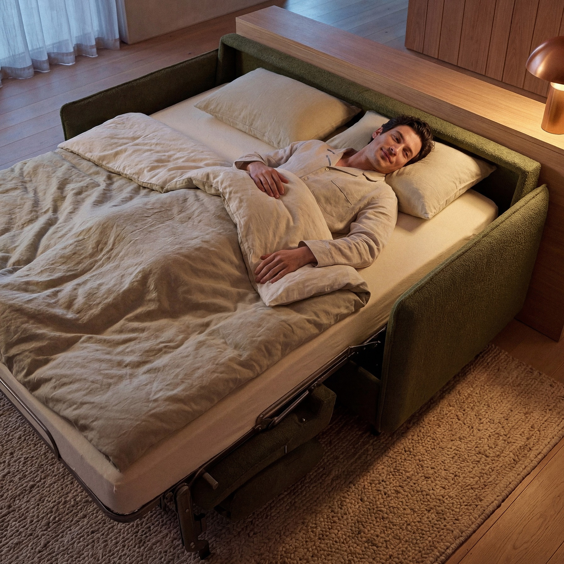 Sofa Z Funkcją Spania Nest Nova 160 Furninova