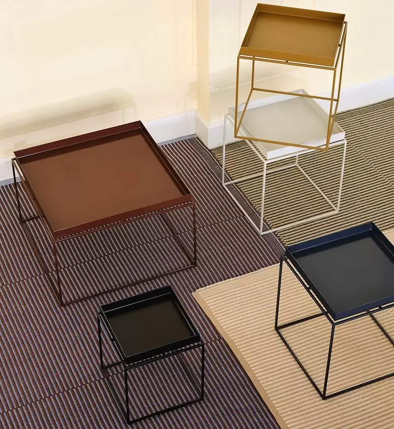 Stolik Kawowy Tray 60 Cm Beżowy Hay