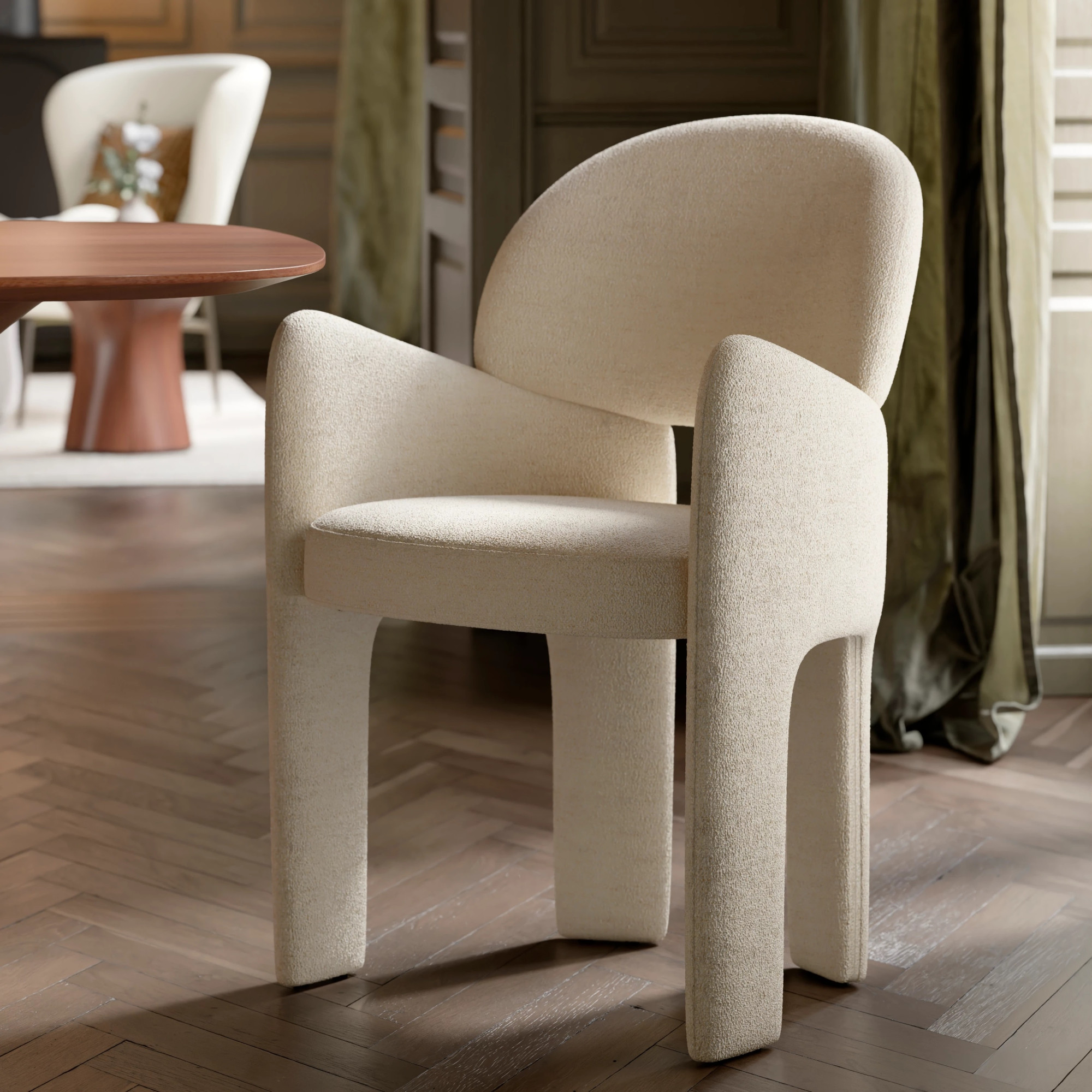 Krzesło Aole Beżowe Dan-Form