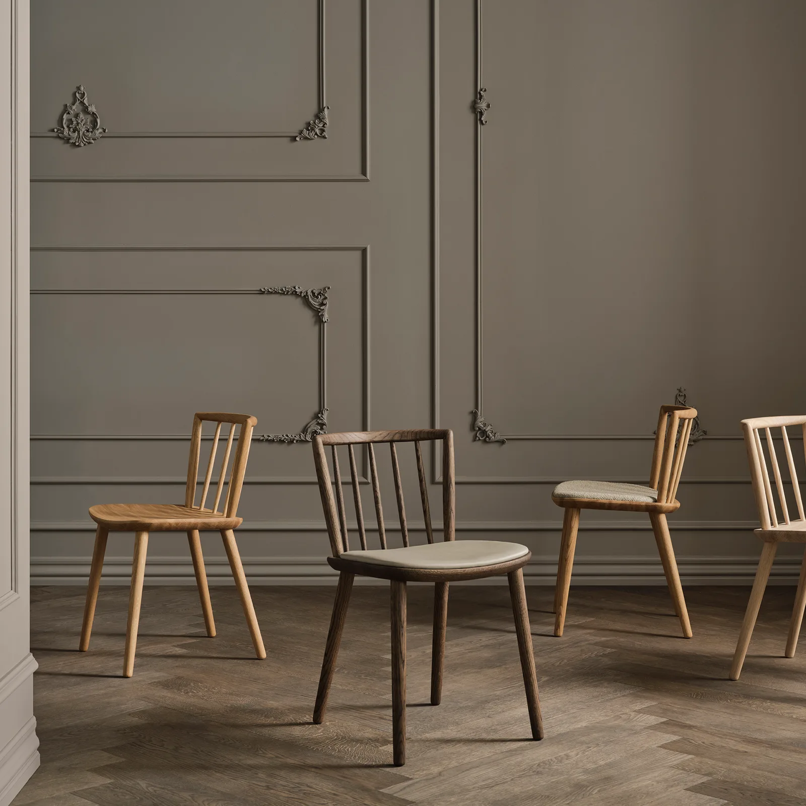 Krzesło Eter Dąb Przydymiony Bolia