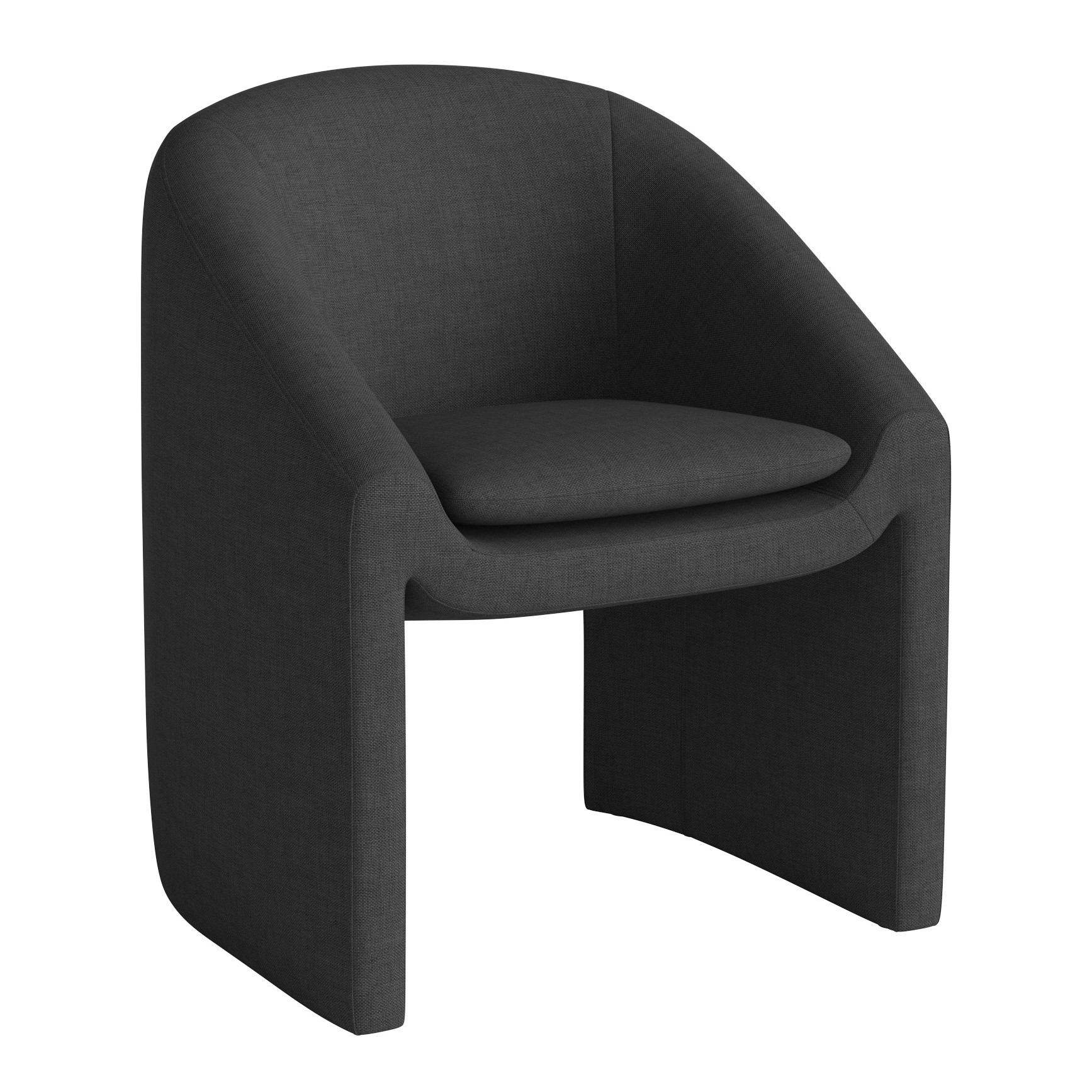 Krzesło Mielo Antracytowe Bolia