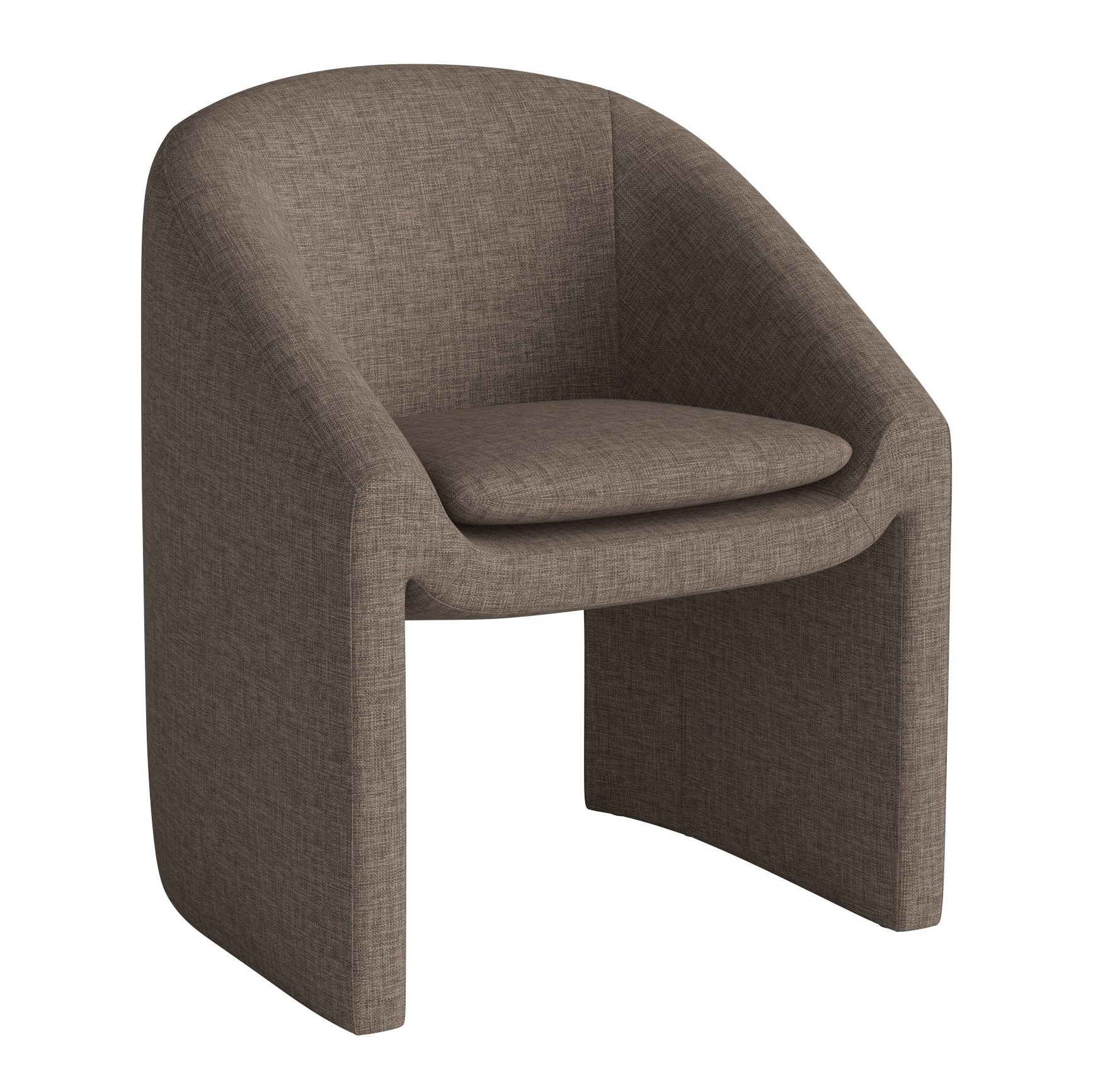 Krzesło Mielo Brązowe Bolia