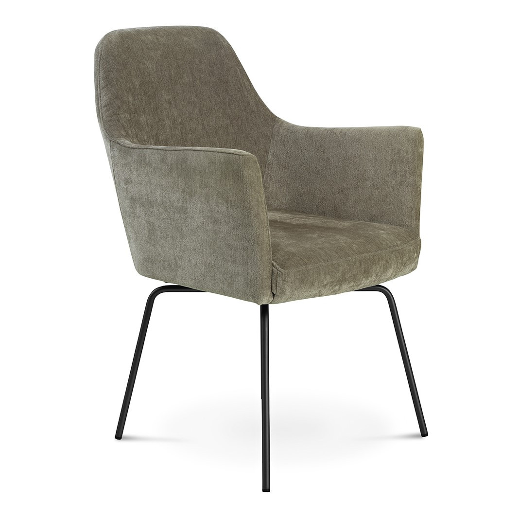 Krzesło Obrotowe Liva Na Metalowych Nogach Furninova