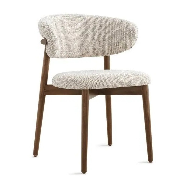 Krzesło Oleandro Boucle Beżowe Calligaris