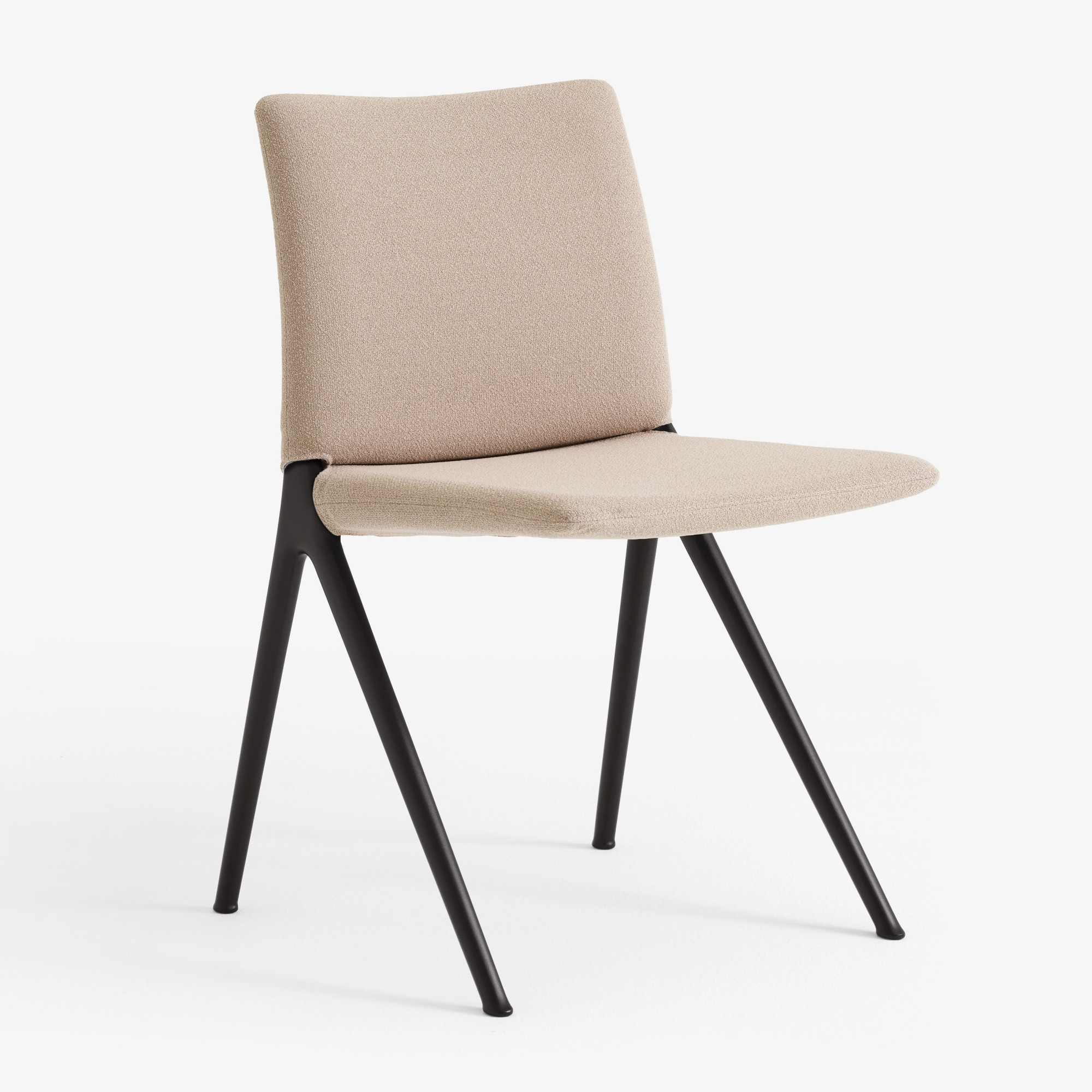 Krzesło Kape If7 Podstawa Czarna - Tapicerka Grain 61252 Andtradition