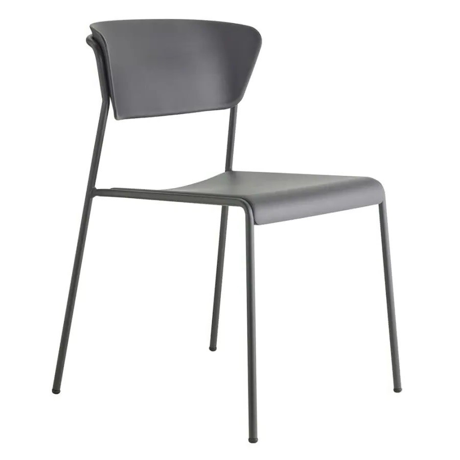 Krzesło Lisa Technopolymer Antracytowe Scab Design