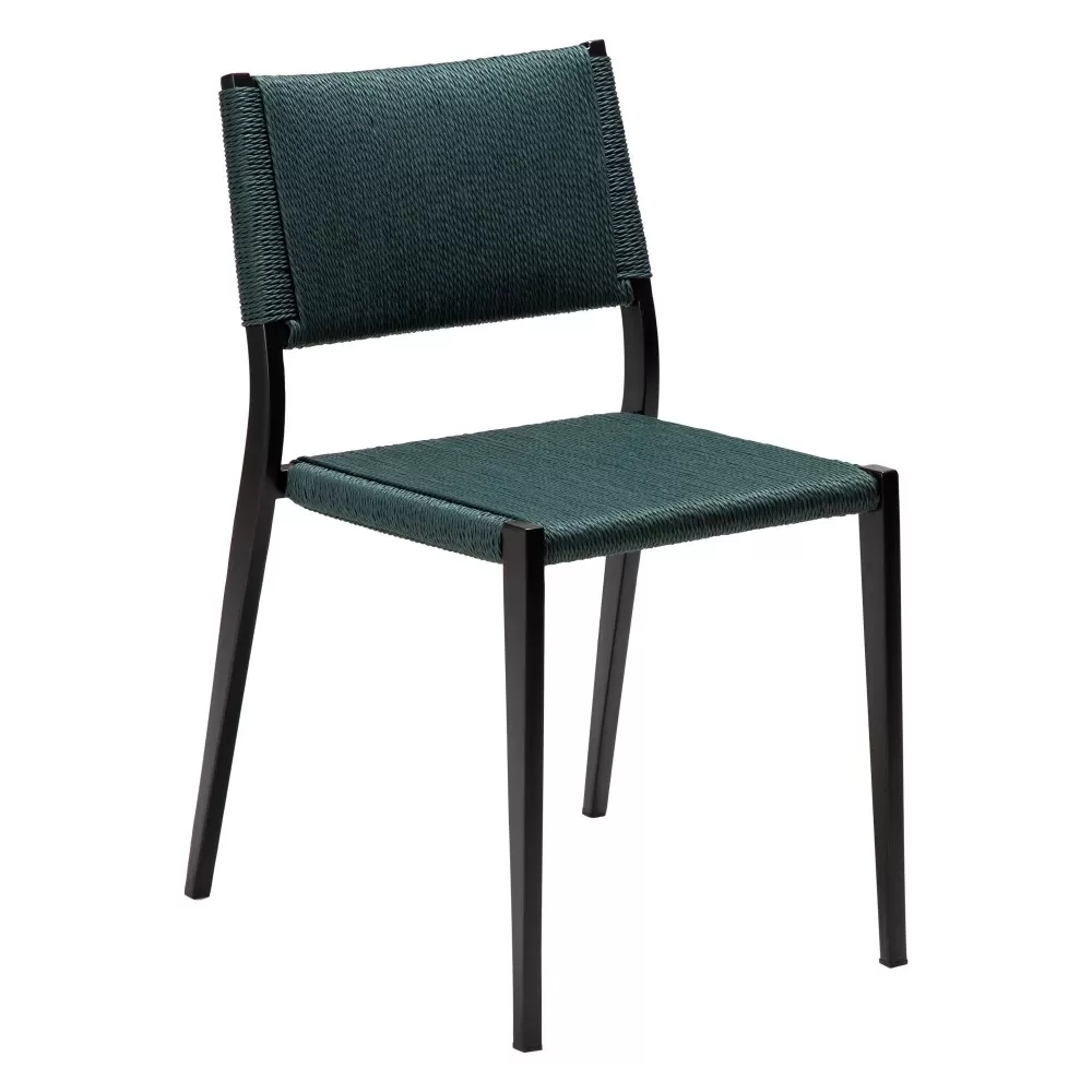 Krzesło Loop zielone Dan-Form