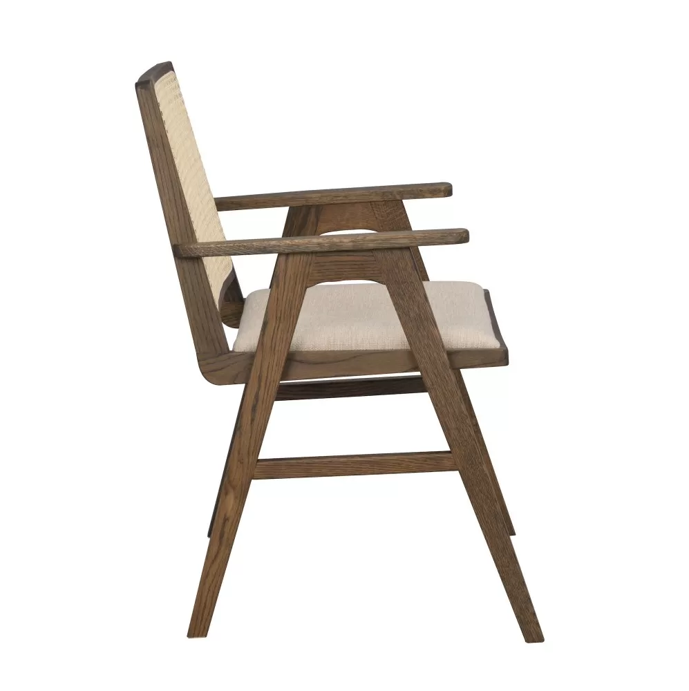 Krzesło Prestwick brązowy dąb Rowico