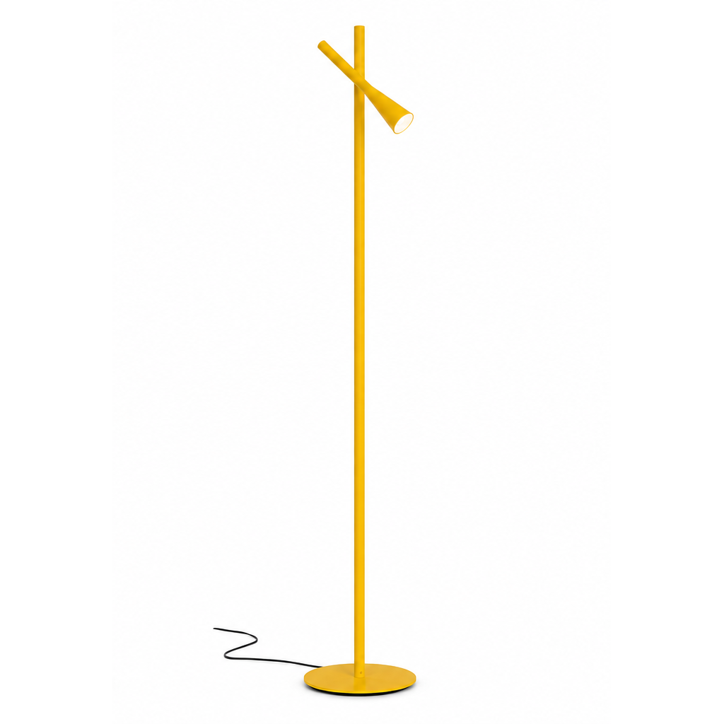 Lampa Podłogowa Colibri Żółta Martinelli Luce