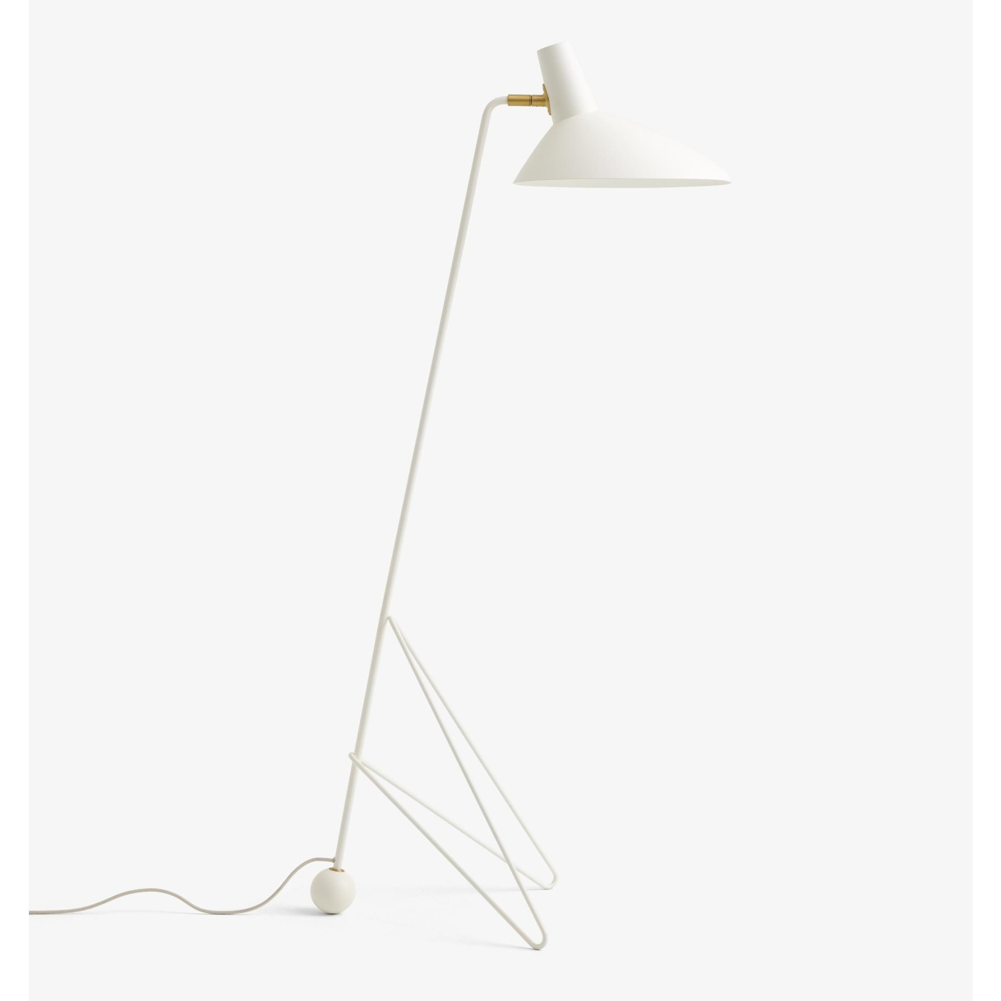 Lampa Podłogowa Tripod Biała Andtradition