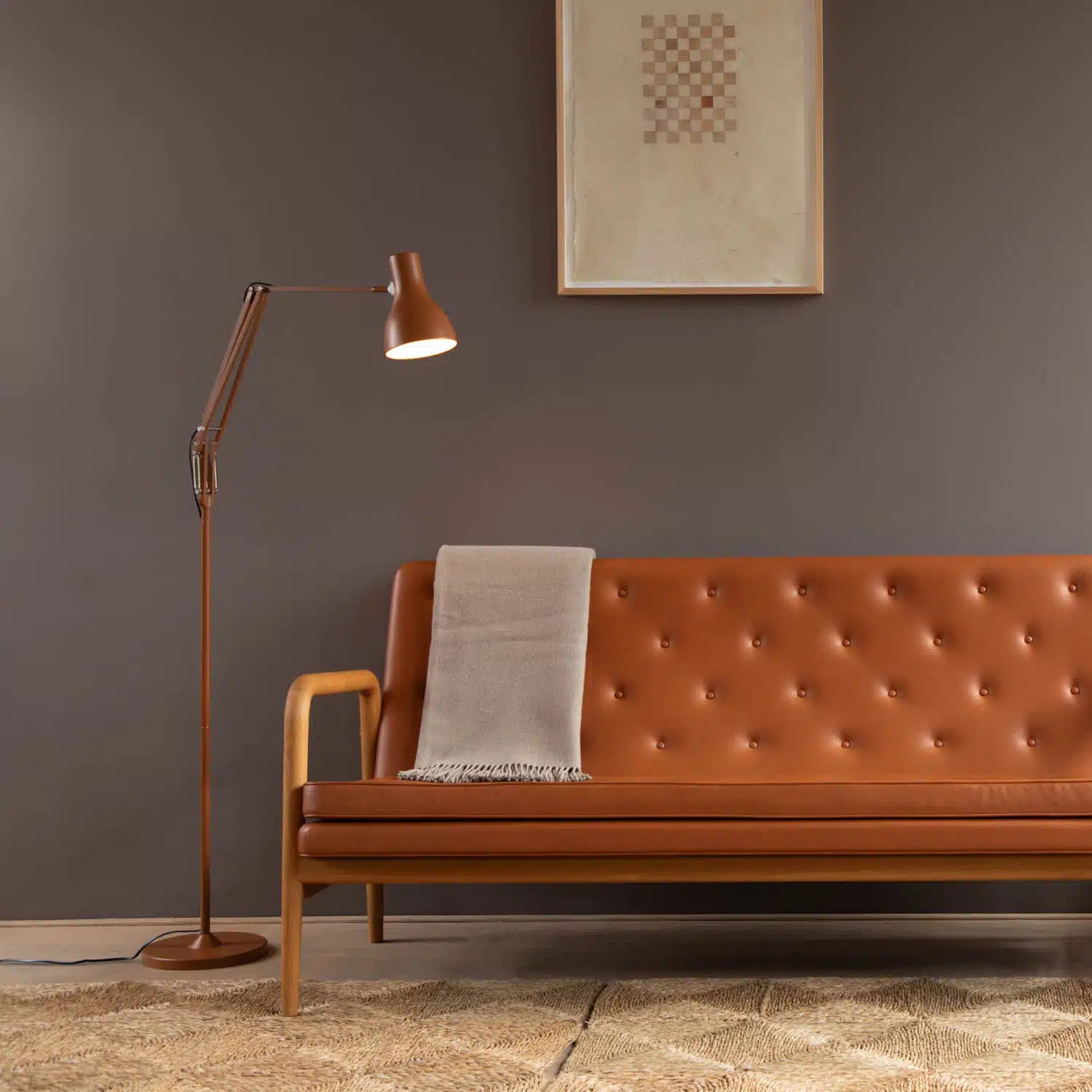 Lampa Podłogowa Type 75 Margaret Howell Edition Sienna Anglepoise
