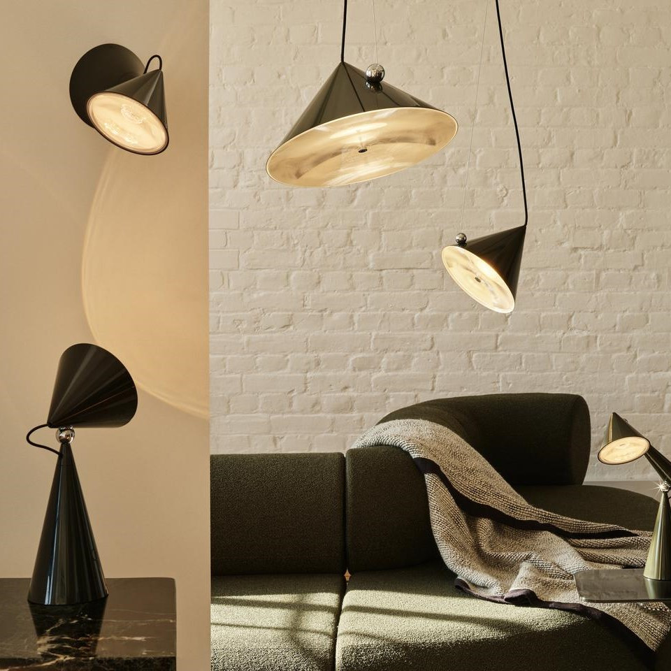Lampa Ścienna Pose Zielona Tom Dixon