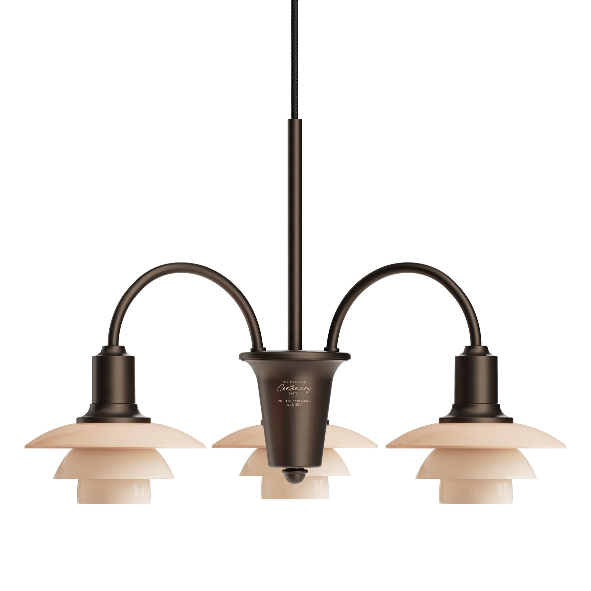 Lampa Wisząca Ph 1/1 Centenary Edition 3 Ramiona Louis Poulsen