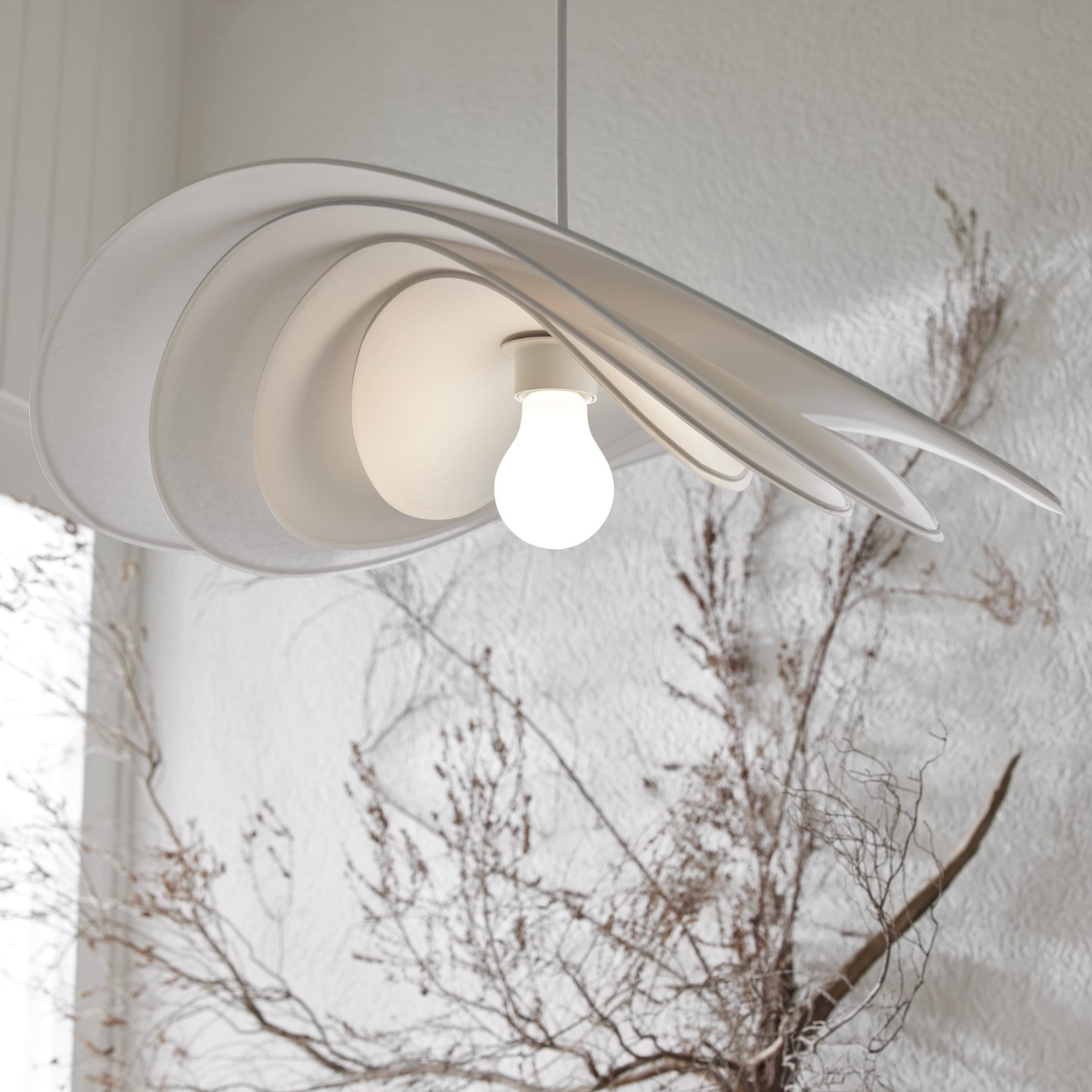 Lampa Wisząca Selenitis 56 Cm Market Set