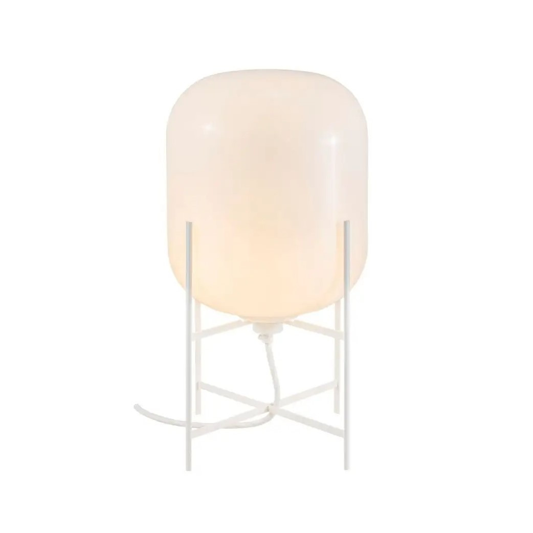 Lampa Stołowa Oda Biała Pulpo