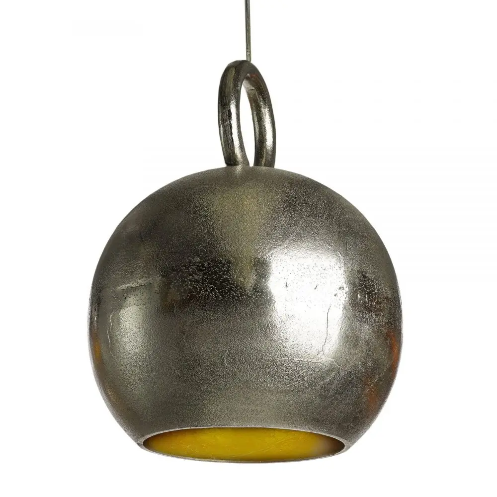 lampa wisząca kettlebell copper silver pols potten