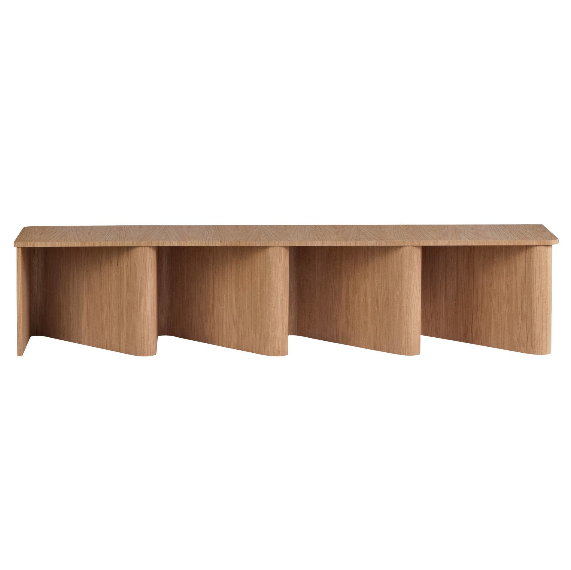 Ławka Nami 213 Cm Dąb Płomienisty Miniforms