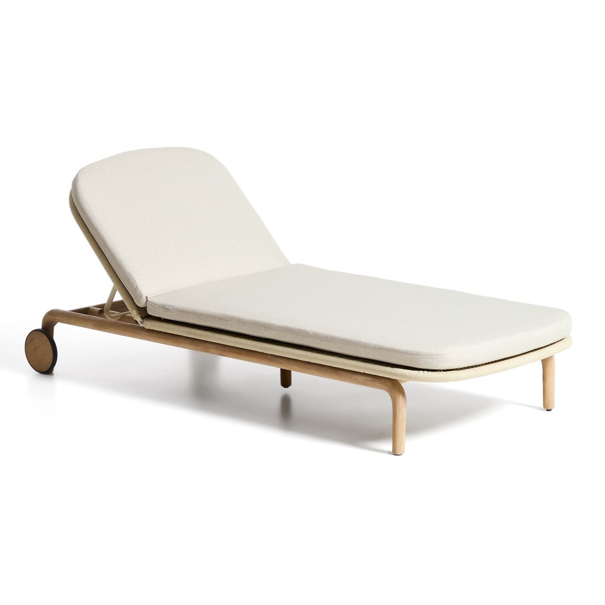 Leżak Ogrodowy Alipa Ecru Kave Home