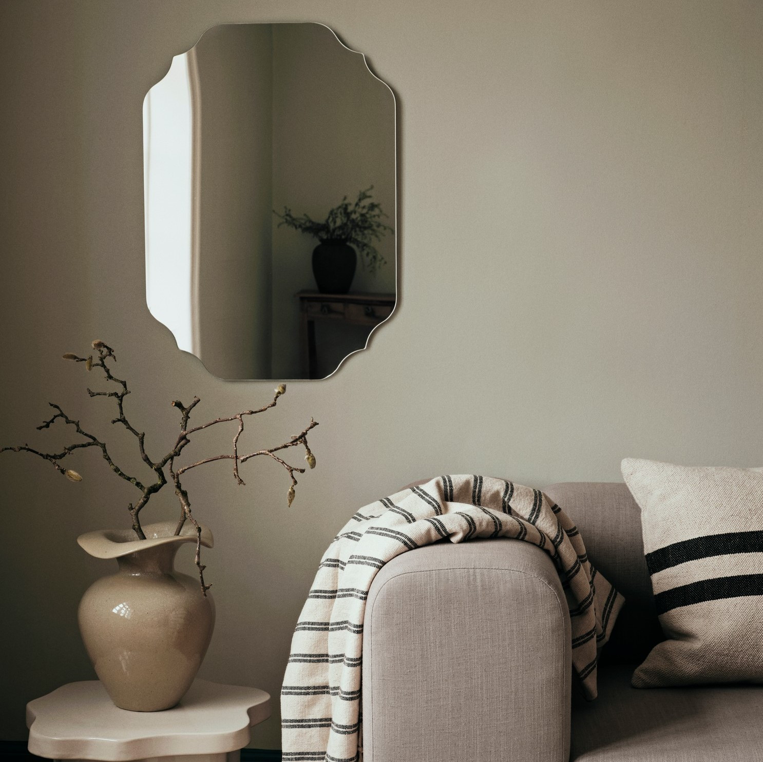 Lustro Ścienne Lulu Broste Copenhagen