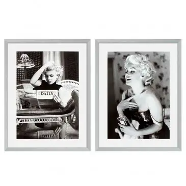 Obrazy Marilyn Monroe set of 2 Eichholtz