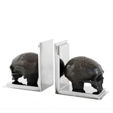 Zakładki do książek  Skull set of 2  Eichholtz