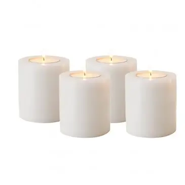 Świeczniki Artificial Candle set of 4 Eichholtz