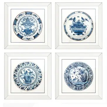 Obrazy Imperial China set of 4 Eichholtz