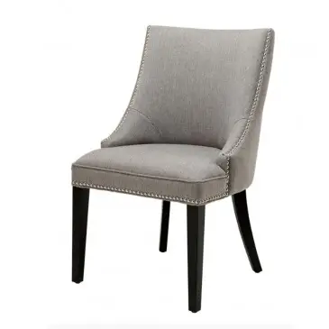 Krzeso stoowe Bermuda Dixon black & white Eichholtz