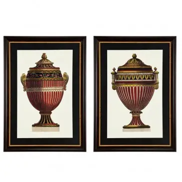 Obrazy Empire Urns set of 2 Eichholtz