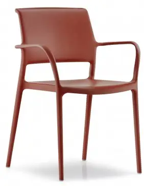 Krzesło Ara 315 Czerwone Pedrali